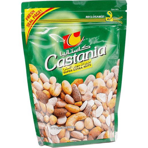 Castania Premium Mixed Nuts 10.6 Oz - Batch Roasted Kernels for Perfect Moments