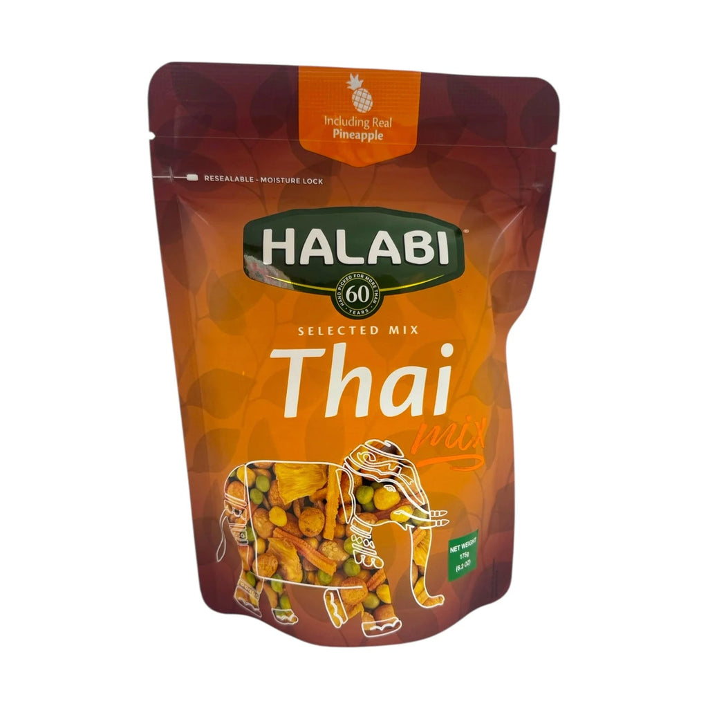 Halabi Thai Snack Mix - 5 Oz Bag of Delicious Asian Snack Variety for Crunchy Flavor Adventures