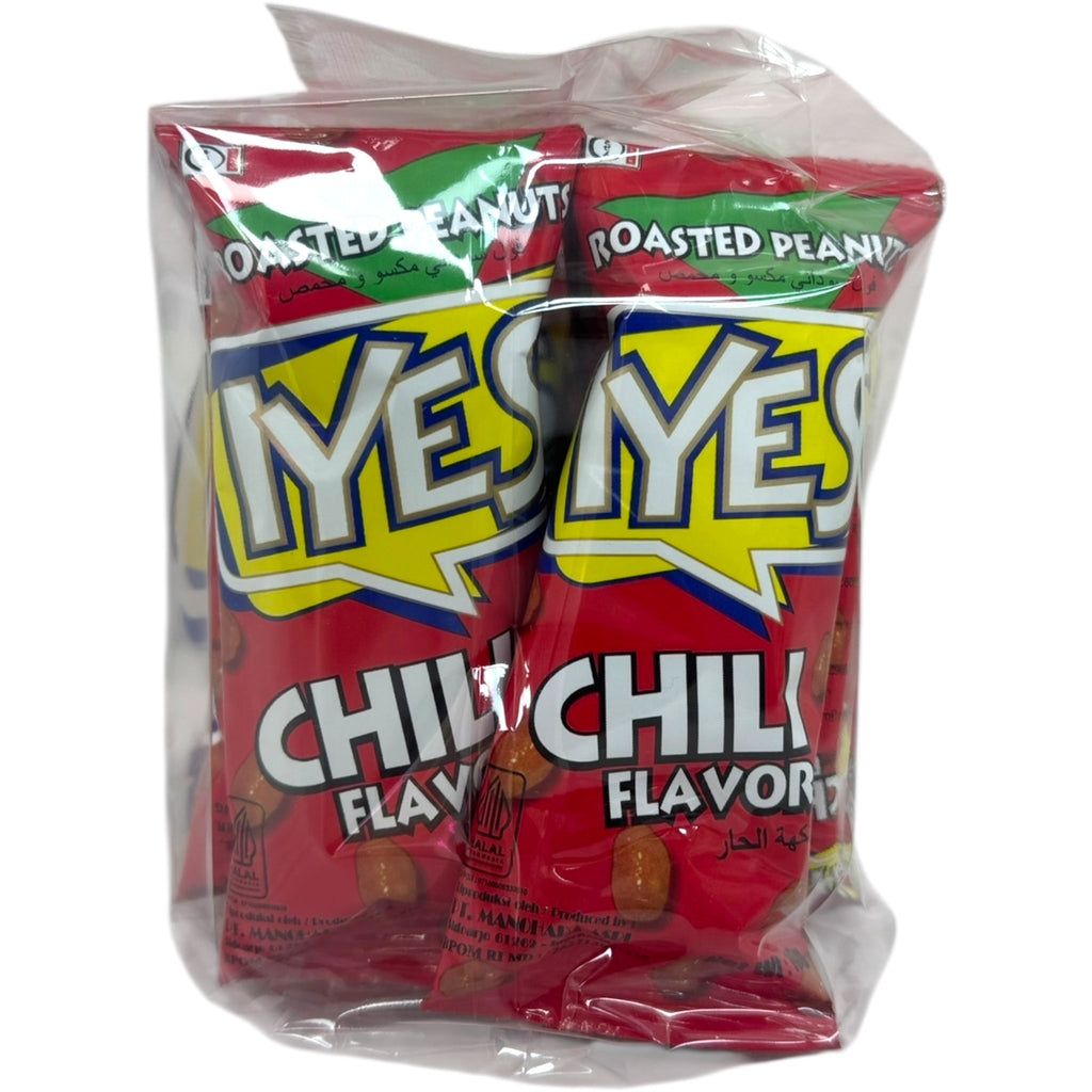 Iyes Chili Roasted Peanuts – Savory Snack with Bold Flavor, Perfect for On-the-Go Snacking