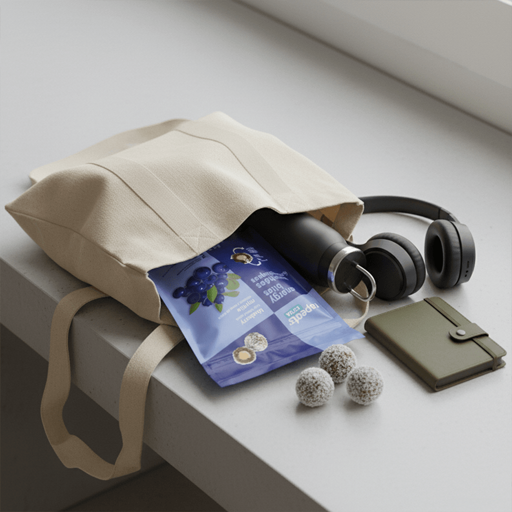 Repeats Extra Energy Bites Blueberry 90g