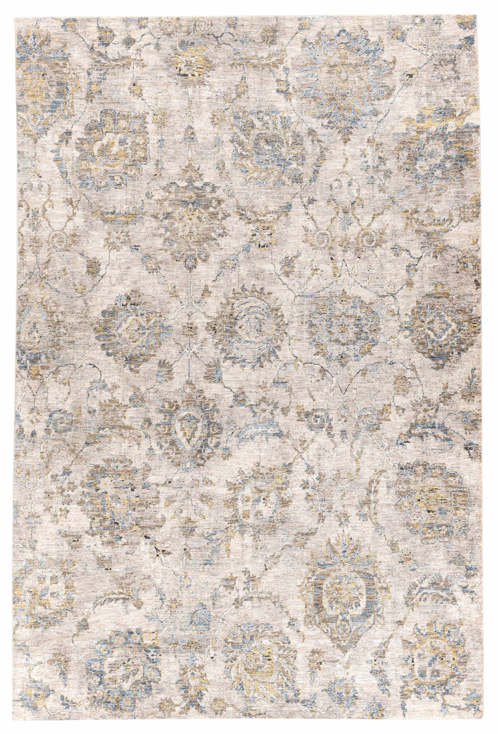 Morinville Teal Floral Rug
