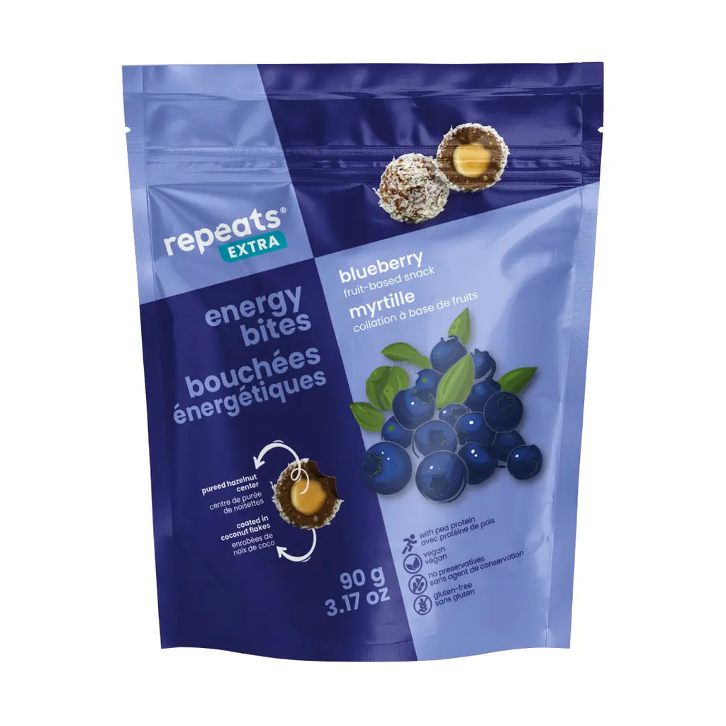 Repeats Extra Energy Bites Blueberry 90g