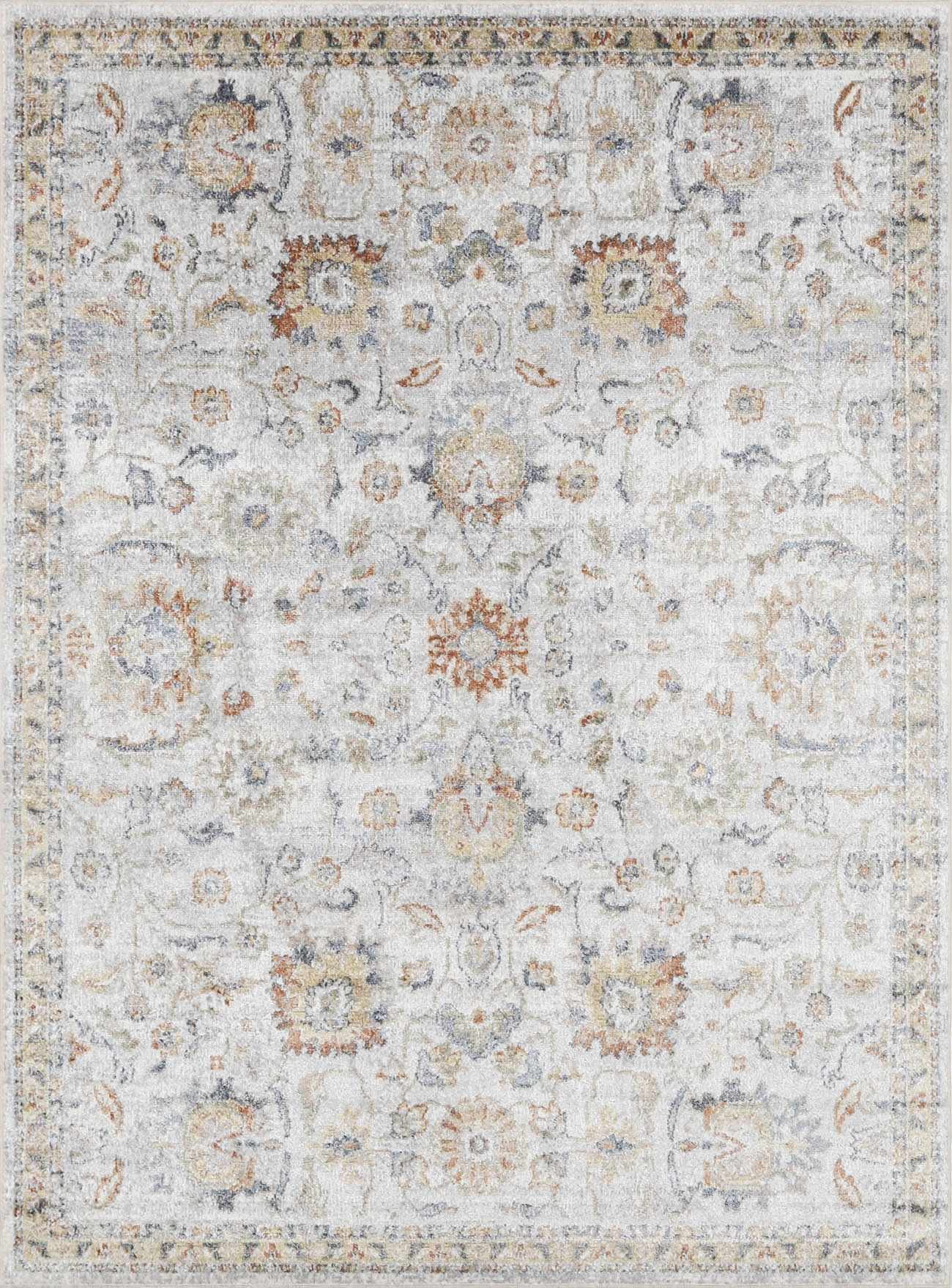 Dion Washable Floral Rug