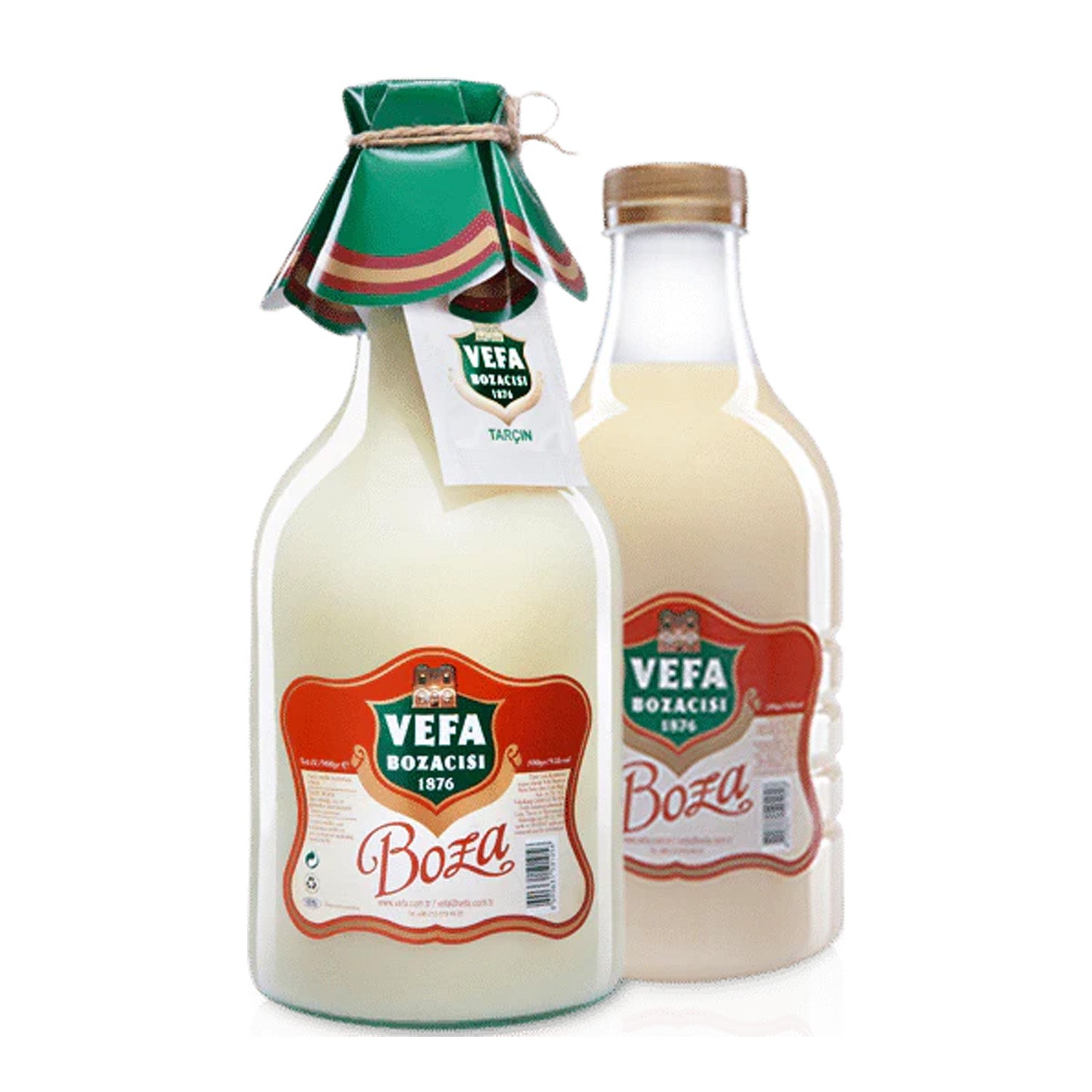 Vefa Turkish Boza, Traditional Fermented Winter Beverage, 1L / 34 fl oz