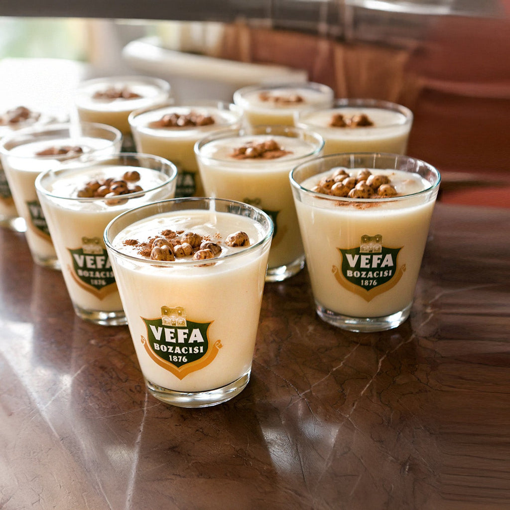 Vefa Turkish Boza, Traditional Fermented Winter Beverage, 1L / 34 fl oz