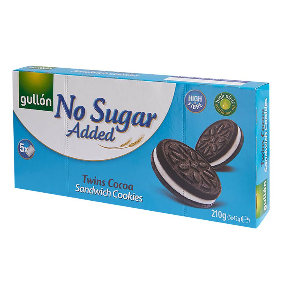 Gullón Gullon No Sugar Twins Creme Sandwich Cookies