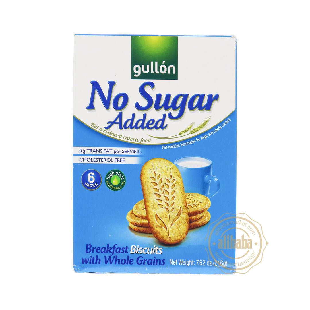 Gullon Sugar Free Breakfast Biscuits - Nutritious, Convenient, and Delicious Snack Option