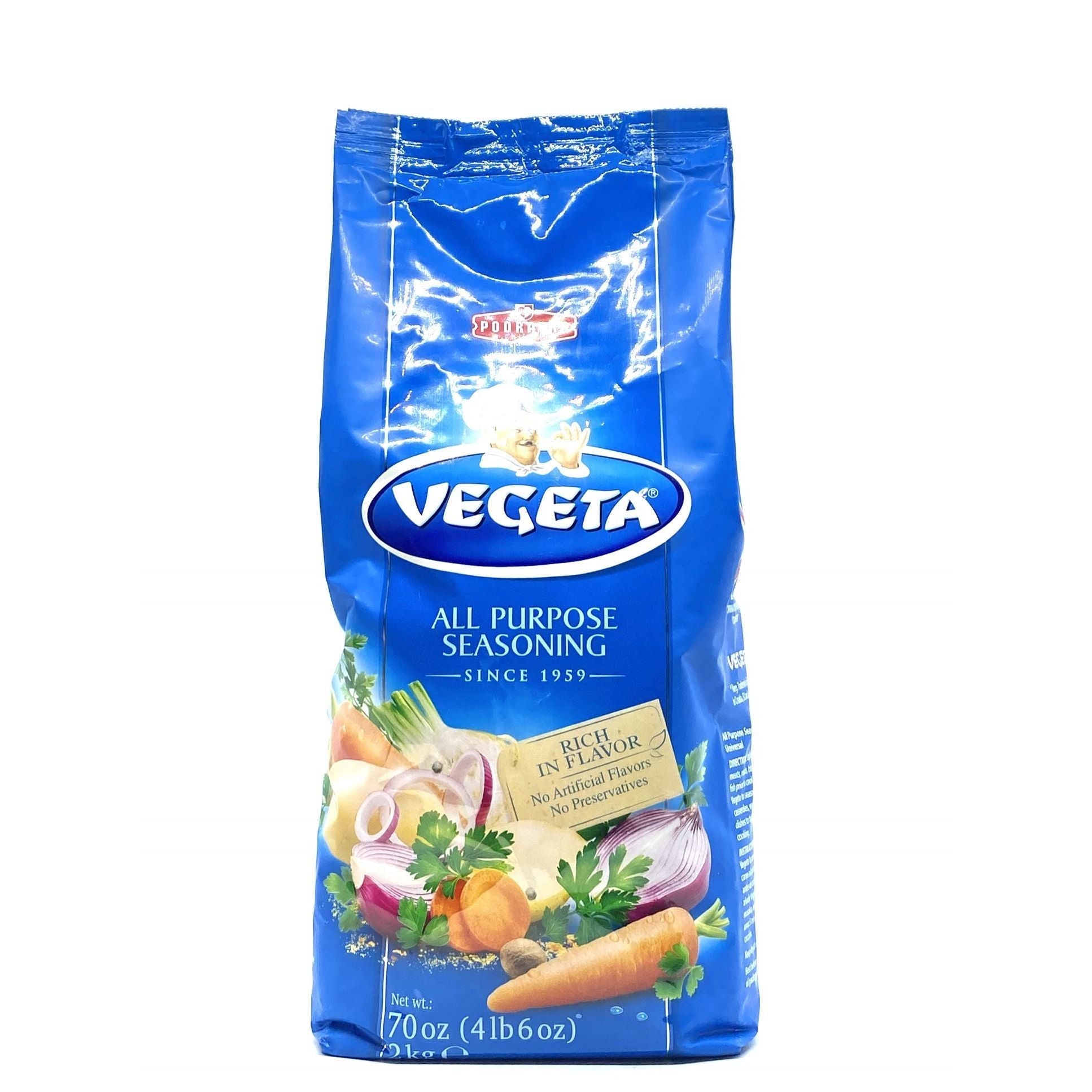 Podravka Vegeta Seasoning Mix, All-Purpose Soup Mix, Gluten-Free, 70 Oz, Flavorful Cooking