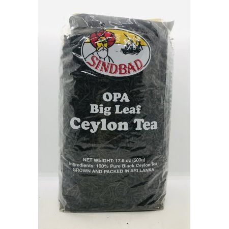 SINDBAD GREEN PURE CEYLON Tea Big Leaf 1000GR Made in SRI LANKA ЧАЙ
