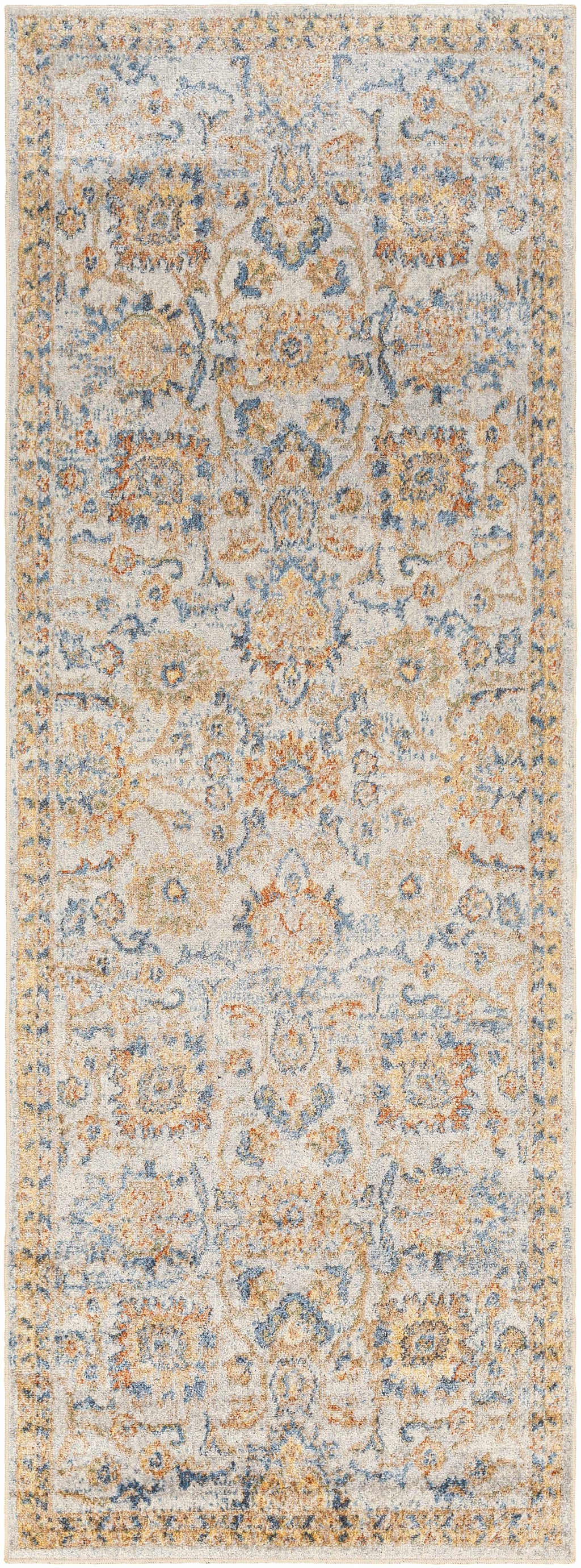 Dion Washable Floral Rug