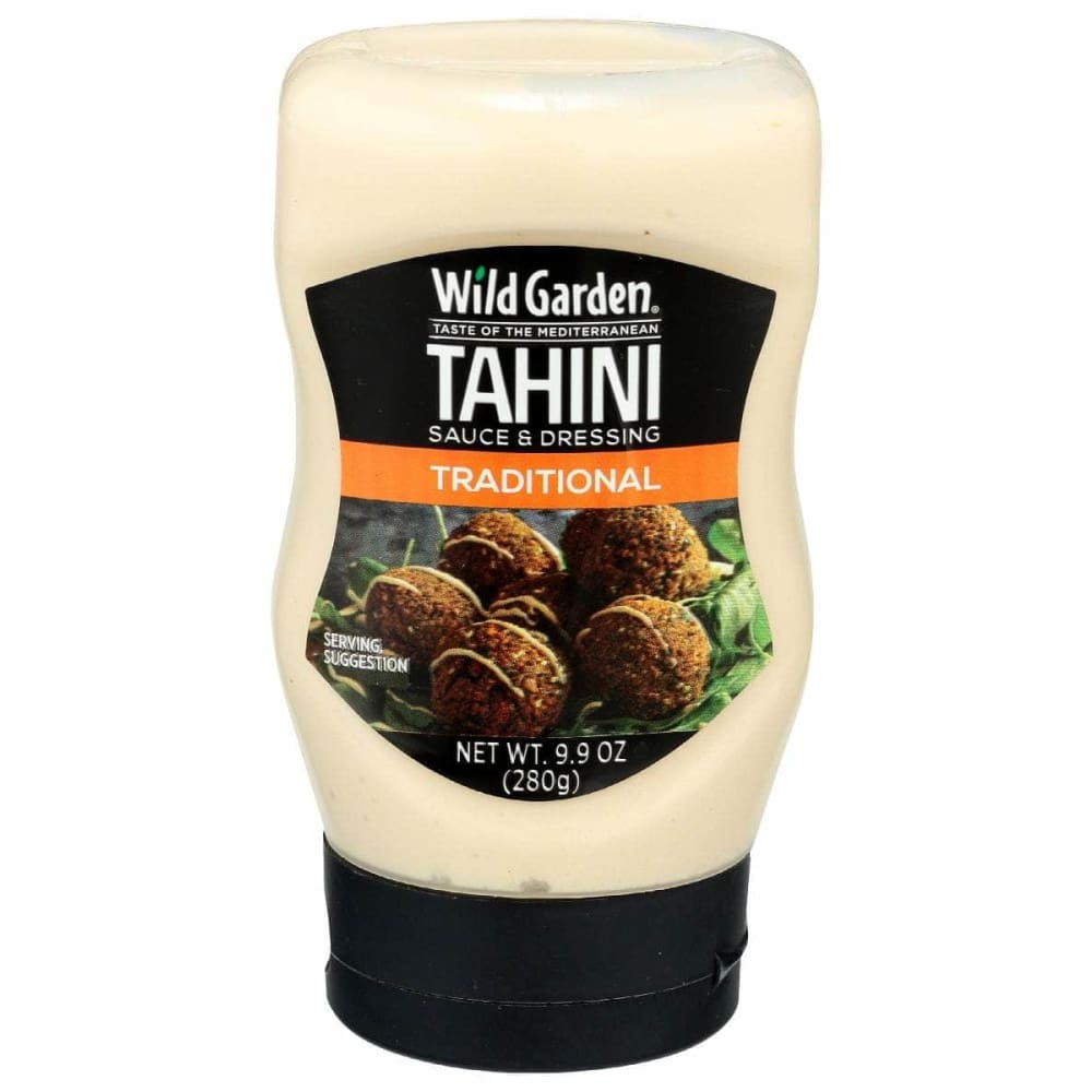 Traditional Tahini Sauce, 9.9 Oz - Creamy, Nutty & Garlic Flavor for Falafel, Salads & More