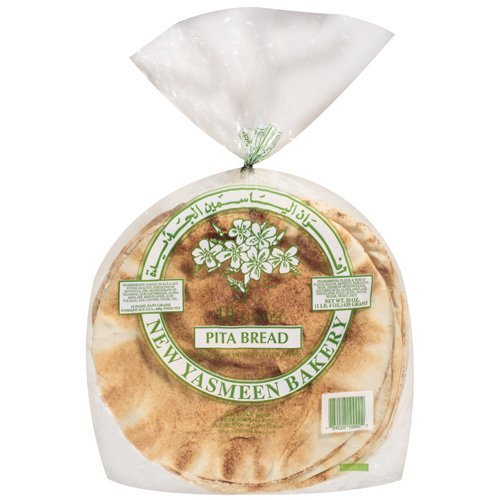 Yasmeen Bakery Pita Bread 20 Oz - Freshly Baked, Perfect for Sides & Dips, Find Pita Bread Near Me