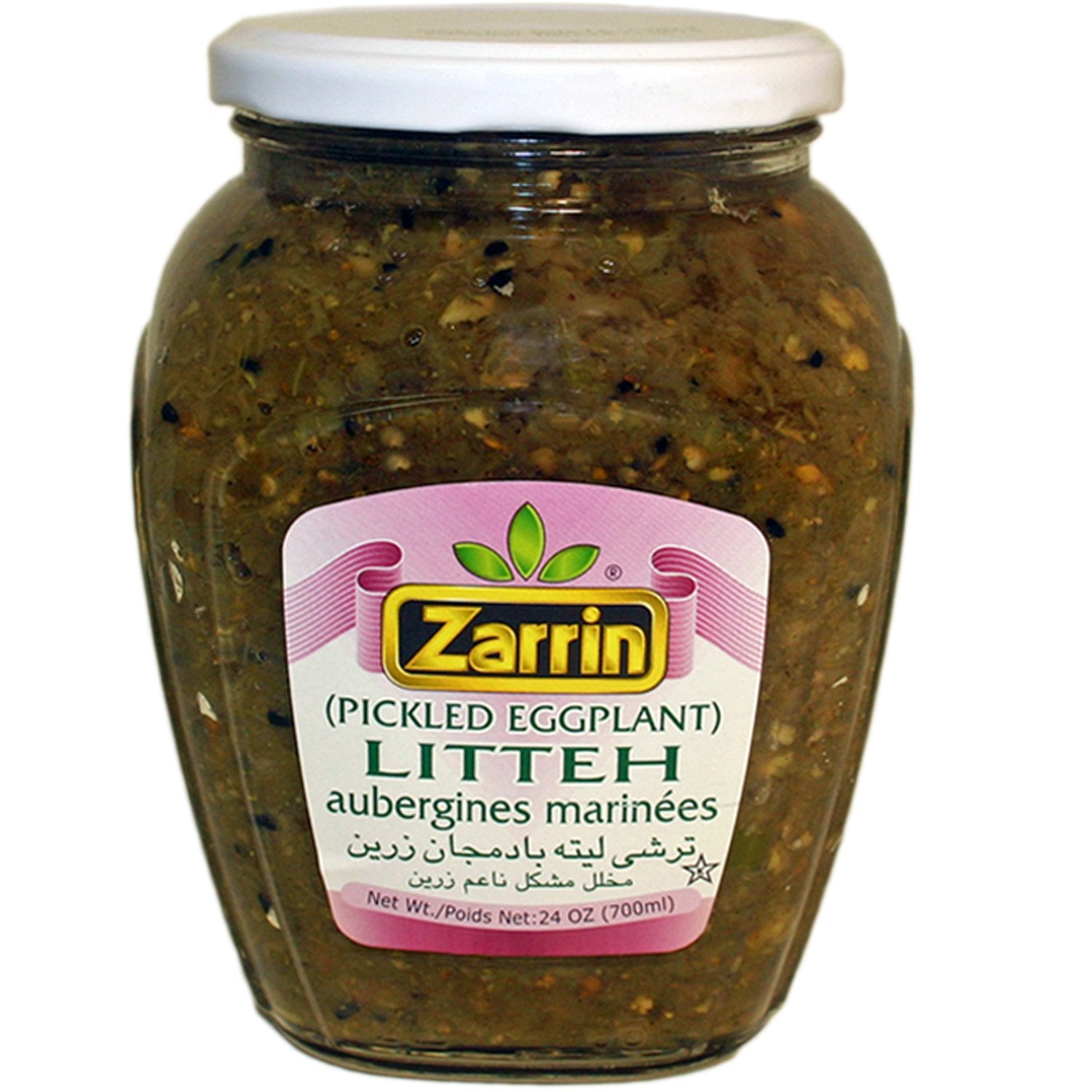 Zarrin Litteh, Pickled Eggplant, 24 Oz